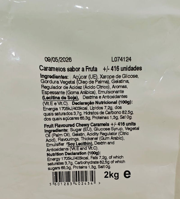 CARAMELOS FRUTA PENHA KG